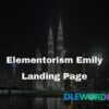 Elementorism Emily Landing Page V1.0.0
