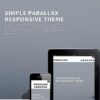 Parallax Responsive WordPress Theme V2.0 Dessign Themes