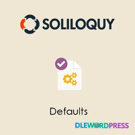 Soliloquy Defaults Addon V2.2.0