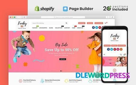 Funky Fashion Store Shopify Theme 2 Funky Fashion Store Shopify Theme
