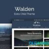 Walden Theme Top Magazine News Child Theme for Extra V1.1.1 Divi Space