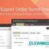Export Order Items Pro for WooCommerce V2.0.17 Divi Space