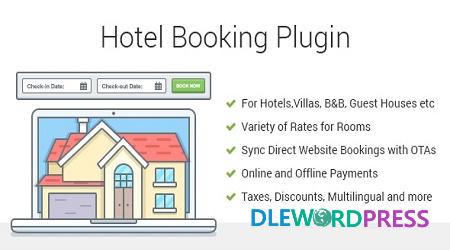 Hotel Booking WordPress Plugin V4.5.1 – MotoPress Hotel Booking