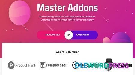 Master Addons Pro – Forefront Elements For Elementor