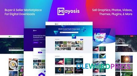 Mayosis V4.2.1 – Digital Marketplace WordPress Theme