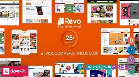 Revo V4.0.12 Nulled – Multipurpose Elementor WooCommerce WordPress Theme 3 Revo