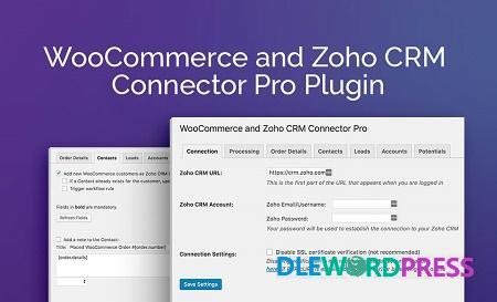 WooCommerce and Zoho CRM Connector Pro Plugin