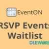 EventON – RSVP Events Waitlist