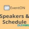 EventON – Speakers Schedule