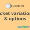 EventON – Ticket Variations Options