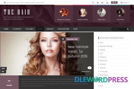 Hair WordPress Theme V1.66 – Theme for Hair Salons – Ait Themes