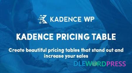 Kadence Pricing Table