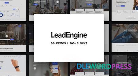 LeadEngine – Multi Purpose WordPress Theme With Page Builder