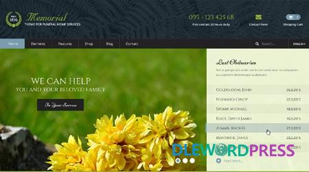 Memorial V1.69 – Funeral WordPress Theme – Ait Themes