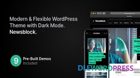 Newsblock V1.2.2 – News & Magazine WordPress Theme With Dark Mode 3 Newsblock