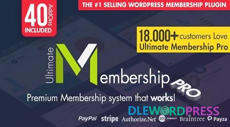 Ultimate Membership Pro V11.6 NULLED – WordPress Membership Plugin
