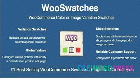 WooSwatches V3.6.6 – Woocommerce Color Or Image Variation Swatches
