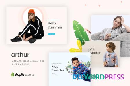 Arthur | Minimal, Clean & Beautiful Shopify Theme 1 Arthur | Minimal, Clean & Beautiful Shopify Theme
