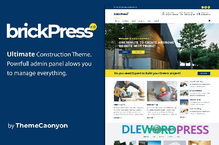BrickPress – Construction & Business Joomla Templa