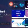 Crypto Land – Crypto Currency Landing Page WordPress Theme