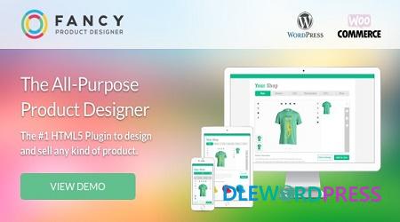 Fancy Product Designer v4.8.2 – WooCommerce WordPress