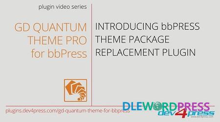 GD Quantum Theme Pro For BbPress V2.6 – Dev4Press