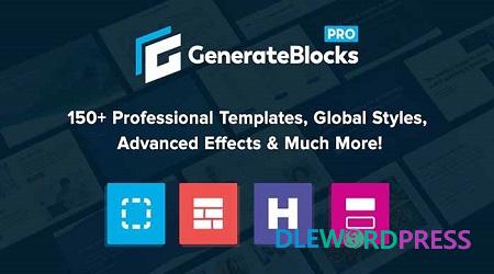 GenerateBlocks Pro – Blocks for WordPress editor