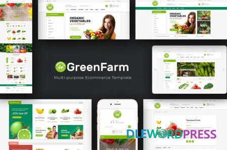 Greenfarm – Organic & Food Prestashop Theme