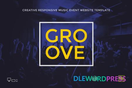 Groove - Music Event / Party Promo Site Template 1 Groove - Music Event / Party Promo Site Template