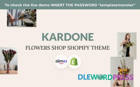 Kardone Flowers Shop Shopify Theme