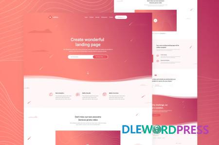 LeMeto - Isometric Business Unbounce Landing Page
