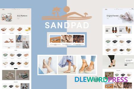 Sandpad - Sandals And Footwear Shoes Shopify Theme