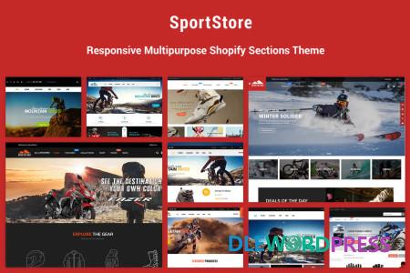 SportStore - Multipurpose Sections Shopify Theme 1 SportStore - Multipurpose Sections Shopify Theme