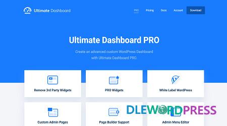Ultimate Dashboard Pro V3.5.1 – Full Control Over Your WordPress Dashboard