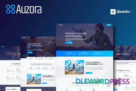 Auzora – Drone Aerial Photography Elementor Template Kit