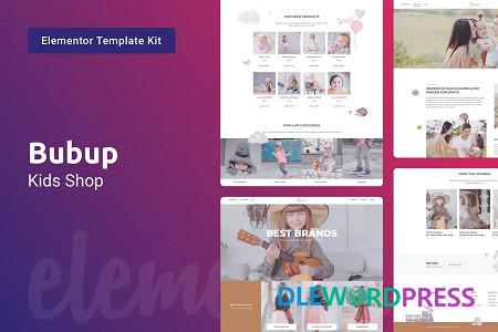 Bubup — Kids Store & Baby Shop Elementor Template Kit 1 Bubup — Kids Store & Baby Shop Elementor Template Kit