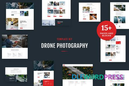 Drone Media – Aerial Photography & Videography Elementor Template Kit v1.6.5