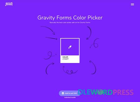Gravity Forms Color Picker width=