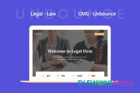 Legal - Law Unbounce Template 1 Legal - Law Unbounce Template