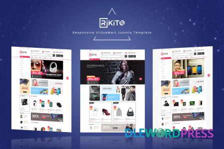 Rikito - Responsive VirtueMart Joomla Template 1 Rikito - Responsive VirtueMart Joomla Template