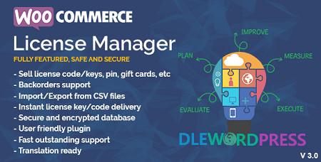 WooCommerce License Manager V5.0.5 – Codecanyon