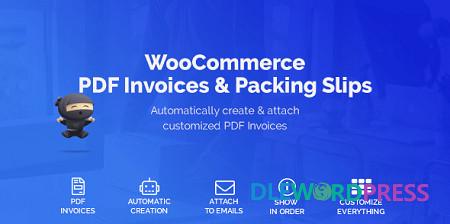WooCommerce PDF Invoices And Packing Slips