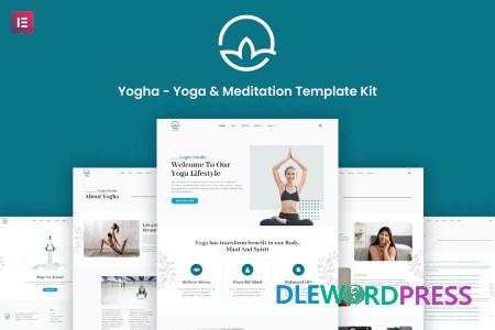 Yogha – Yoga & Meditation Elementor Template Kit