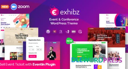 Download Exhibz Event Conference WordPress Theme Best Themes