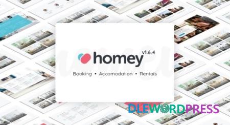Homey NULLED – Booking And Rentals WordPress Theme – V2.1.1