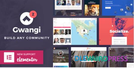 Gwangi V2.4.1 – PRO Multi-Purpose Membership, Social Network & BuddyPress Community Theme