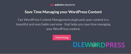 Admin Columns Pro V6.1.2 NULLED (+Addons) – WordPress Content Management Plugin