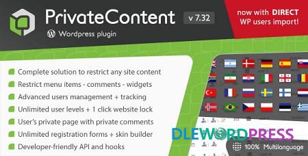 PrivateContent V8.4.8 NULLED – Multilevel Content Plugin