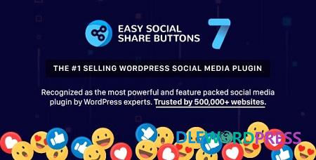 Easy Social Share Buttons V8.9 NULLED – Create Social Buttons in WordPress