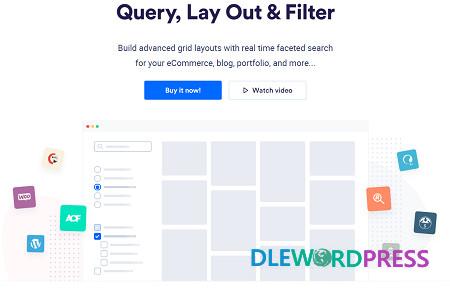 WP Grid Builder Query Lay Out Filter